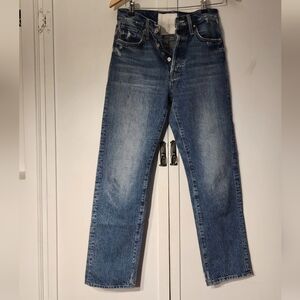 Mother Superior Denim High Waisted Hiker Hover